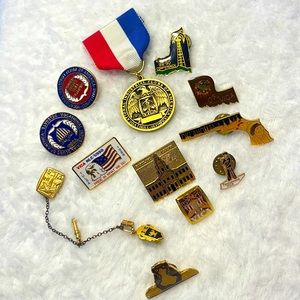 Vintage VICA - Vocational Industrial Clubs of America Pins